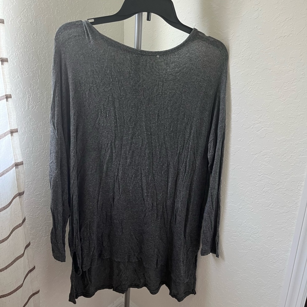 Gray Tunic Top